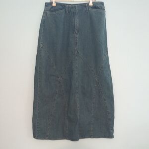 J. Jill Denim Maxi Skirt